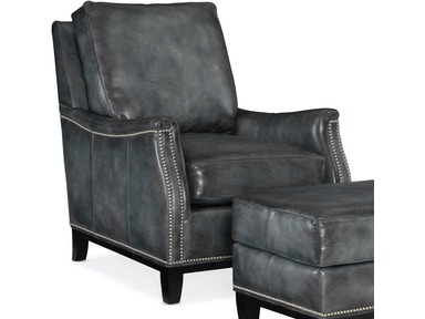 Bradington Young - Leather Club Chair 425-25 Wellmon