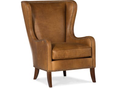 Bradington Young - Leather Club Chair 445-25 - AURORA