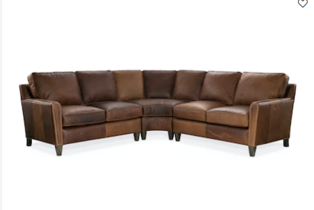 Bradington Young - 773 Leather Sectional Manning