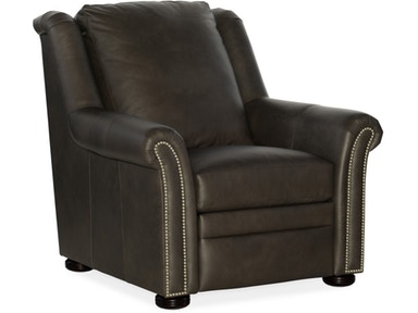 Bradington Young - Leather Recliner - 969-35 - Raven (image for) Bradington Young - Leather Recliner - 969-35 - Raven