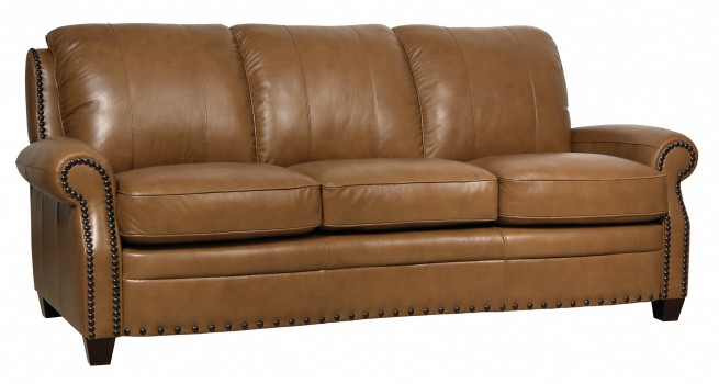 Luke Leather Furniture - Sofas - BENNETT in 2552 Wheat (image for) Luke Leather Furniture - Sofas - BENNETT in 2552 Wheat